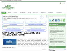 Tablet Screenshot of 1000novidades.com